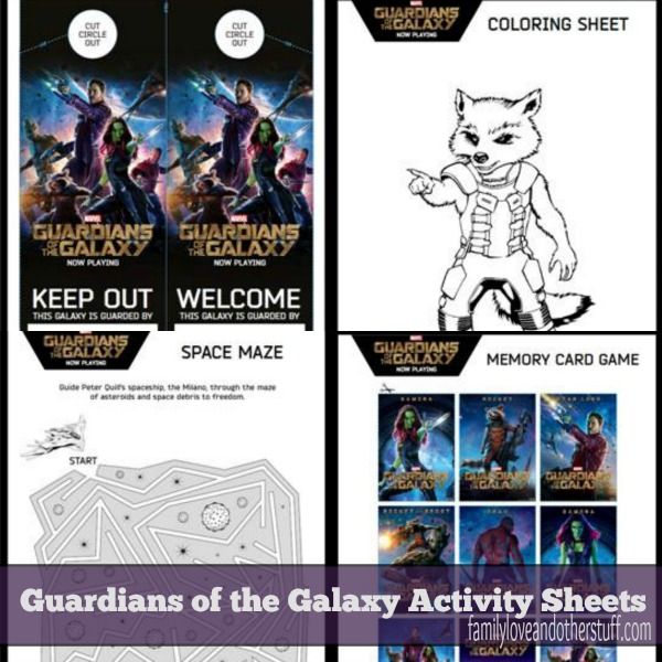 guardians of the galaxy beat sheet